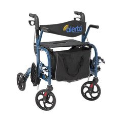 Alerta Aluminium Lightweight 2-in-1 Wheelchair Rollator