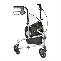Able 2 Compact Aluminium Silver Tri Walker - Millercare