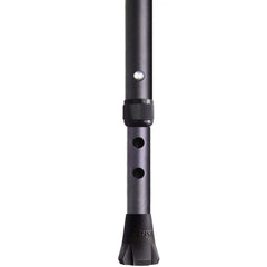 Able 2 Lets Twist Again Crutches Silver/Black Pair - Millercare