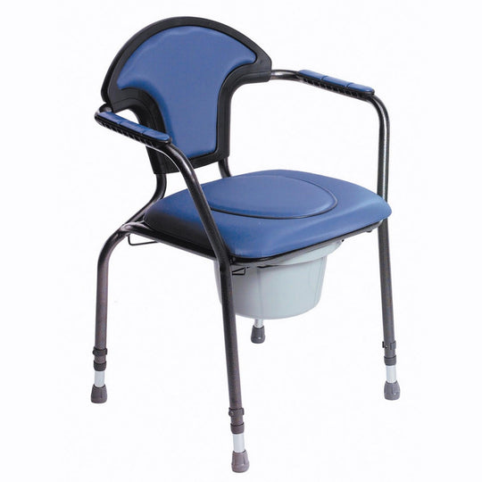 Able 2 Luxury Commode Chair Blue
