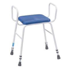 Adjustable Perching Stool with PU Seat: Various Options - Millercare