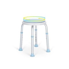 Aidapt Bath Stool With Rotating Seat - Millercare