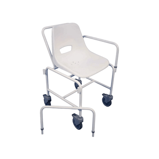 Aidapt Charing Attendant Propelled Shower Chair