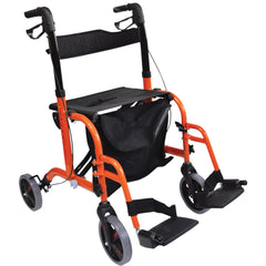 Aidapt Duo Deluxe Rollator and Transit Chair in One - Millercare