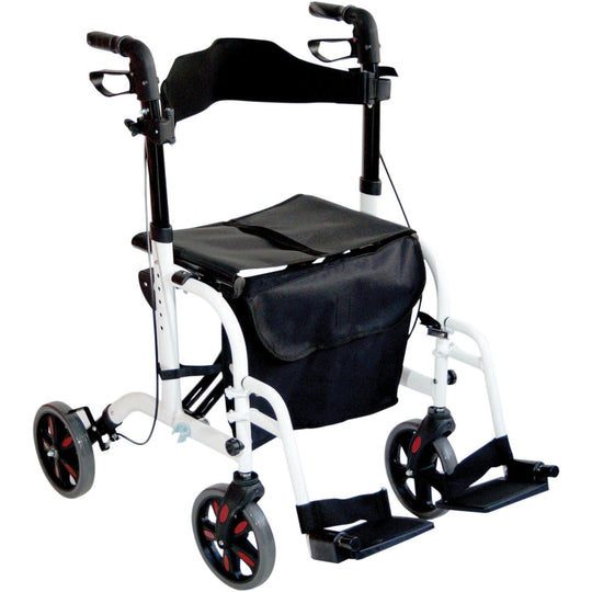 Aidapt Duo Deluxe Rollator and Transit Chair in One