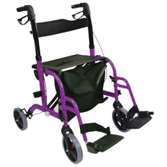 Aidapt Duo Deluxe Rollator and Transit Chair in One - Millercare