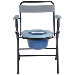 Aidapt Folding Commode Grey - Millercare
