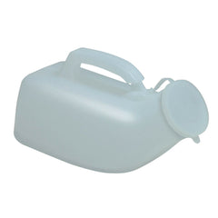 Aidapt Male Urinal With Lid - Millercare