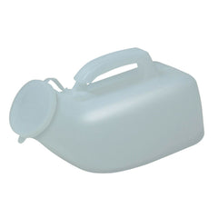 Aidapt Male Urinal With Lid - Millercare