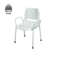 Aidapt Milton Shower Chair White - Millercare