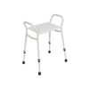 Aidapt Strood Height Adjustable Shower Stool Aluminium
