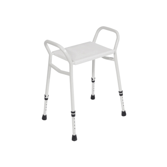 Aidapt Strood Height Adjustable Shower Stool Aluminium