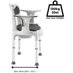 Aquarius Modular Commode Shower Chair - Millercare