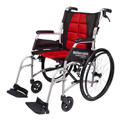 Aspire Vida MC Red Self Propelled Wheelchair - Millercare