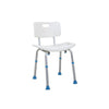 Atlantis Contour Shower Stool With Back