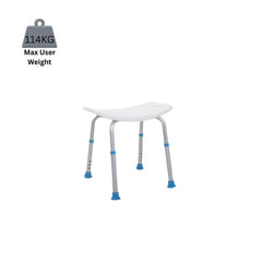Atlantis Contour Shower Stool W/O Back - Millercare