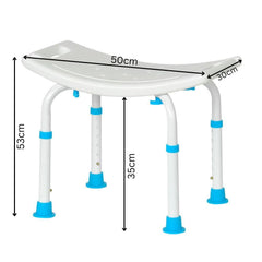 Atlantis Contour Shower Stool W/O Back - Millercare