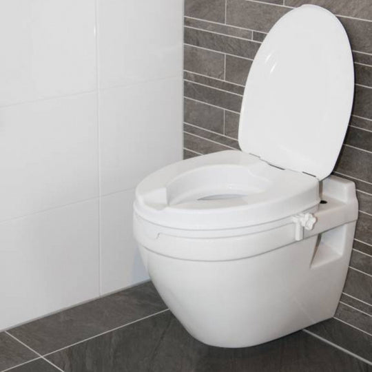 Atlantis Raised Toilet Seat With Lid in 2" 4" and 6"