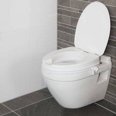 Atlantis Raised Toilet Seat With Lid in 2" 4" and 6" - Millercare