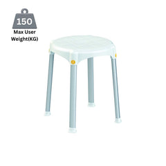 Atlantis Round Top Bathroom Stool - Millercare