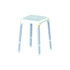 Atlantis Square Top Bathroom Stool Adjustable Height