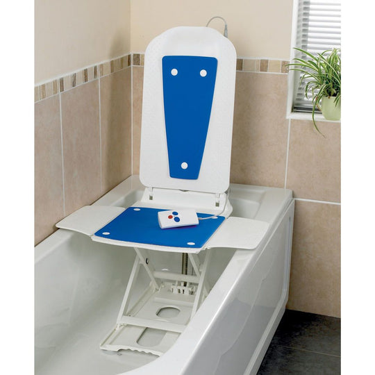 Bathmaster Deltis Bath lift With Blue Covers