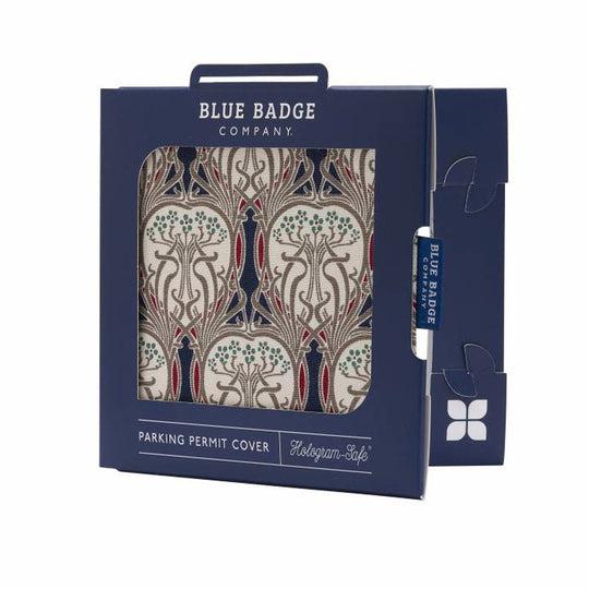 Blue Badge Company Parking Permit Cover - Art Noveau