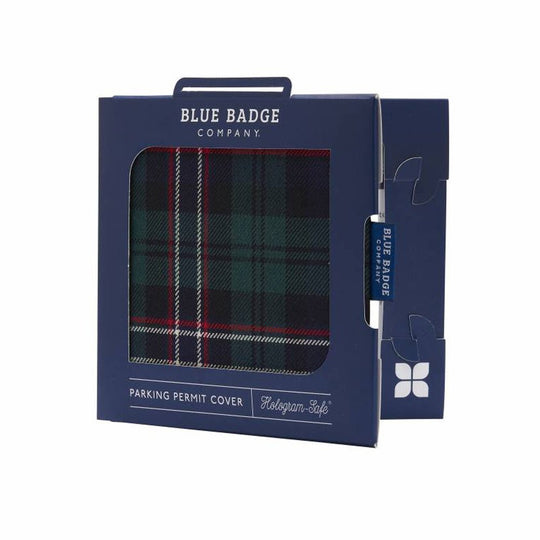 Blue Badge Company Parking Permit Cover - Blackwatch Worsted
