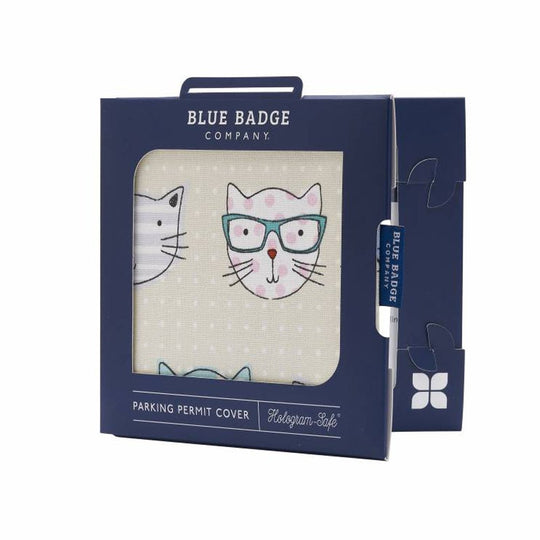 Blue Badge Company Parking Permit Cover - Cool Cats