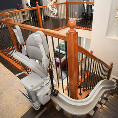 Bruno Elite Heavy Duty Curved Stairlift - Millercare