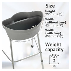 Buckingham Walking Frame Caddy Dimensions