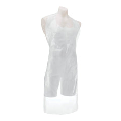 Care Essentials Apron Flat Packed White 1x100 - Millercare