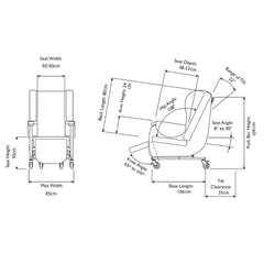 Careflex HydroTilt Specialist Seating Chair - Millercare