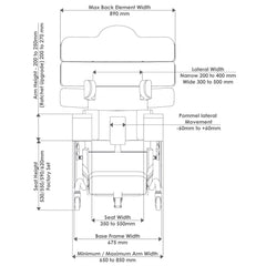 Careflex SmartSeat Pro II Specialist Seating Chair - Millercare