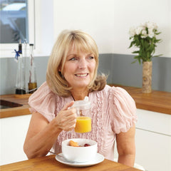 Clear Drinking Cup With Handle - Millercare