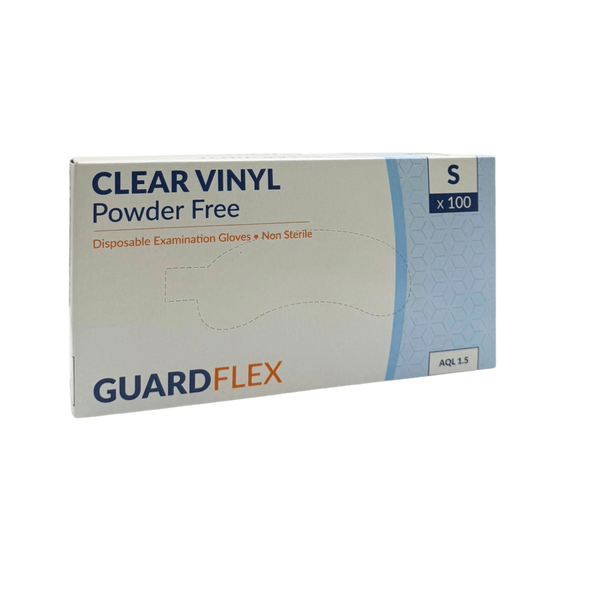 Clear Powder Free Vinyl Gloves - | Millercare