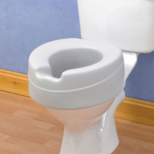 Comfy Foam Raised Toilet Seat Without Lid