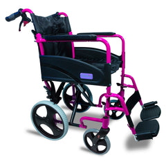 Compact Transport Aluminium Wheelchair - Millercare