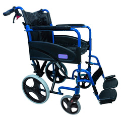 Compact Transport Aluminium Wheelchair - Millercare