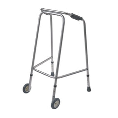 Coopers Domestic Large Walking Frame Zimmer With Wheels - Millercare