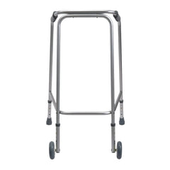 Coopers Domestic Large Walking Frame Zimmer With Wheels - Millercare