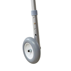 Coopers Domestic Large Walking Frame Zimmer With Wheels - Millercare