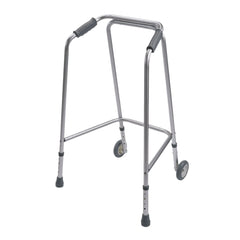 Coopers Domestic Large Walking Frame Zimmer With Wheels - Millercare