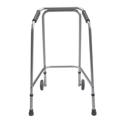 Coopers Domestic Medium Walking Frame Zimmer With Wheels - Millercare
