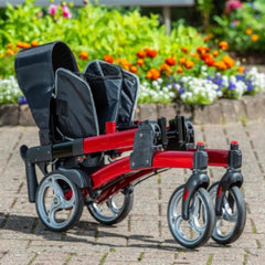 Dash Rehab Rollator Compact Folding Rollator - Millercare