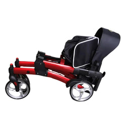 Dash Rehab Rollator Compact Folding Rollator - Millercare