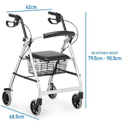 Days 252 Lightweight Rollator Grey - Millercare