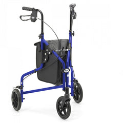 Days Lightweight Aluminium Tri Walker Blue - Millercare