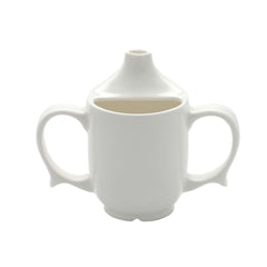 Dignity Two Handled Feeder Cup White - Millercare