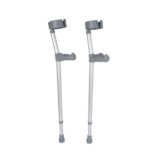 Double Adjustable Ergonomic Crutches